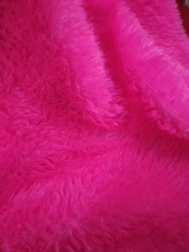 Plain Polyboa Fur Fabric for Soft Toys