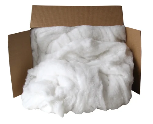 Raw White Washable Fiber Product