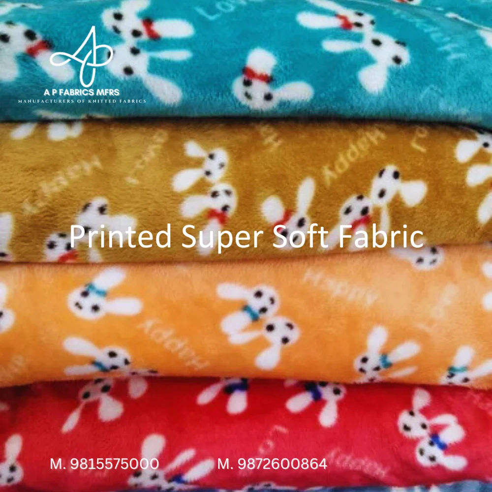 Printed Super Soft Fabric