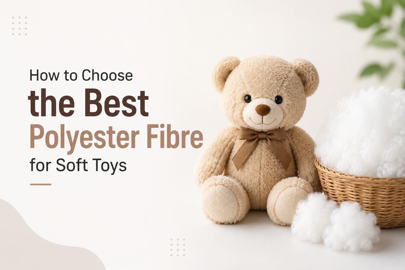 How to Choose the Best Polyester Fibre for Soft Toys